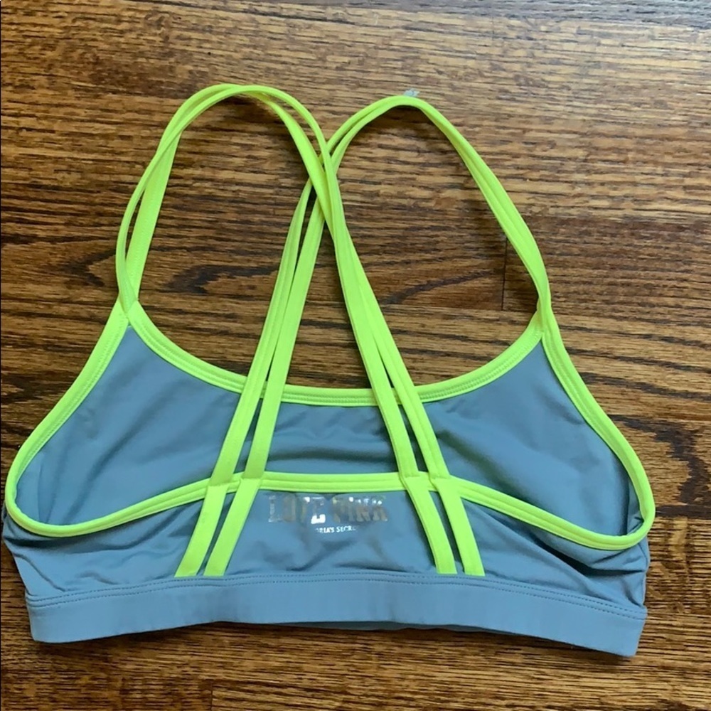 Pink Victoria’s Secret bras
